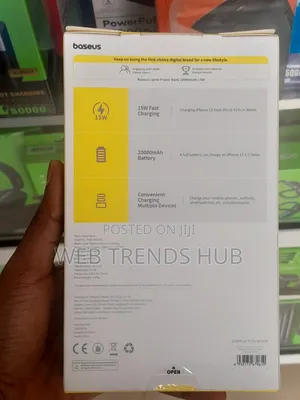 Baseus Lipow 20,000mAh 15W PowerBank
