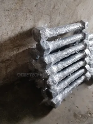 1.7/8 X400mm Hot Dip Galvanized Stud Bolt