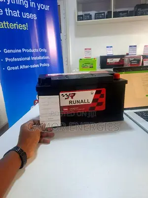 Original China 100Ah Car Battery | Runall | 6-Month Warranty