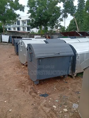 Heavy-Duty Rolling Waste Bin