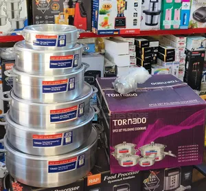 Tornado 6Sets of Aluminium Cast Pot