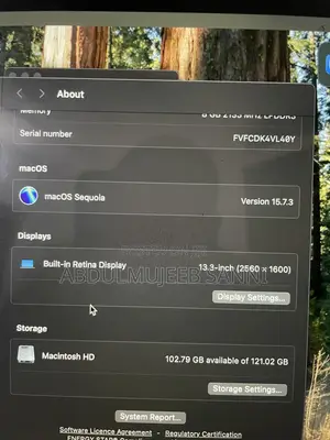 Laptop Apple MacBook Pro 2019 8GB Intel Core i5 SSD 128GB