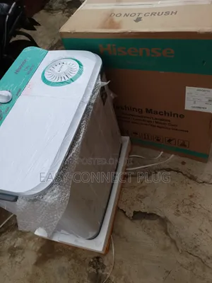 Standard White 7kg W/M Hisense Twin Tub.