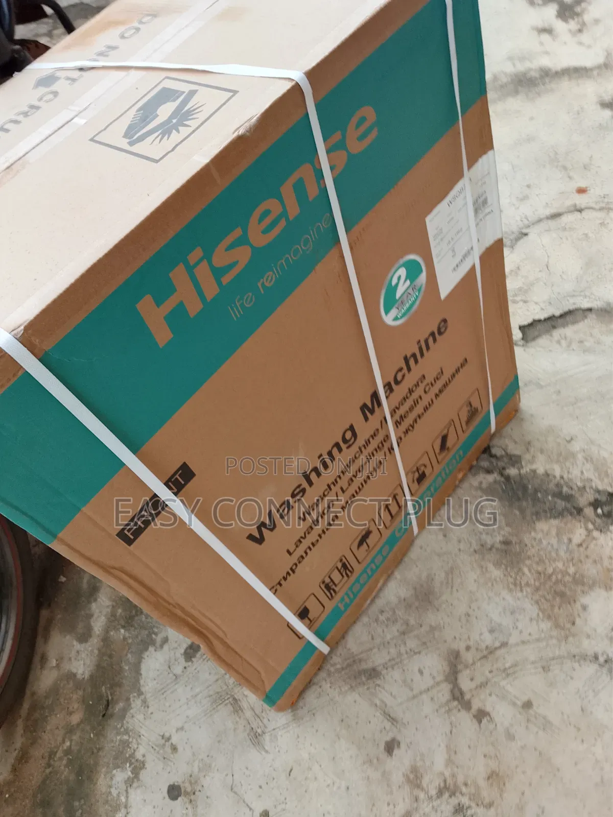 Standard White 7kg W/M Hisense Twin Tub.
