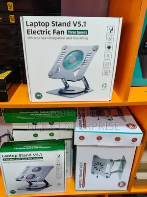 Rotable Laptop Stand V5.1 With an Integrated Electric Fan