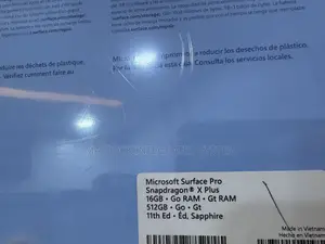 New Microsoft Surface Pro 11th Edition, a Copilot+ PC 16GB SSD 512GB