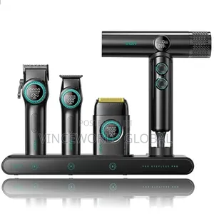 VGR Professional Barber Combo Set