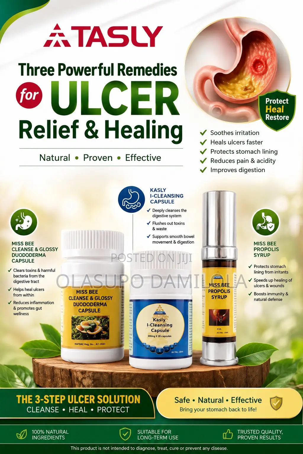 Complete Treatment for Stomach Ulcer