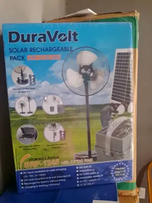 AFFORDABLE DuraVolt SRP-1245 Solar Rechargeable Energy Station