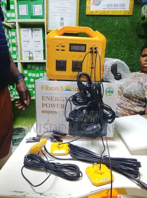 500w Solar Generator With Solar Panel 100w