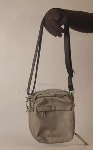 McMxii Olive Khaki Nylon Cross-Body Bag