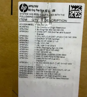 New Desktop Computer HP 32GB Intel Core Ultra 5 SSD 1T