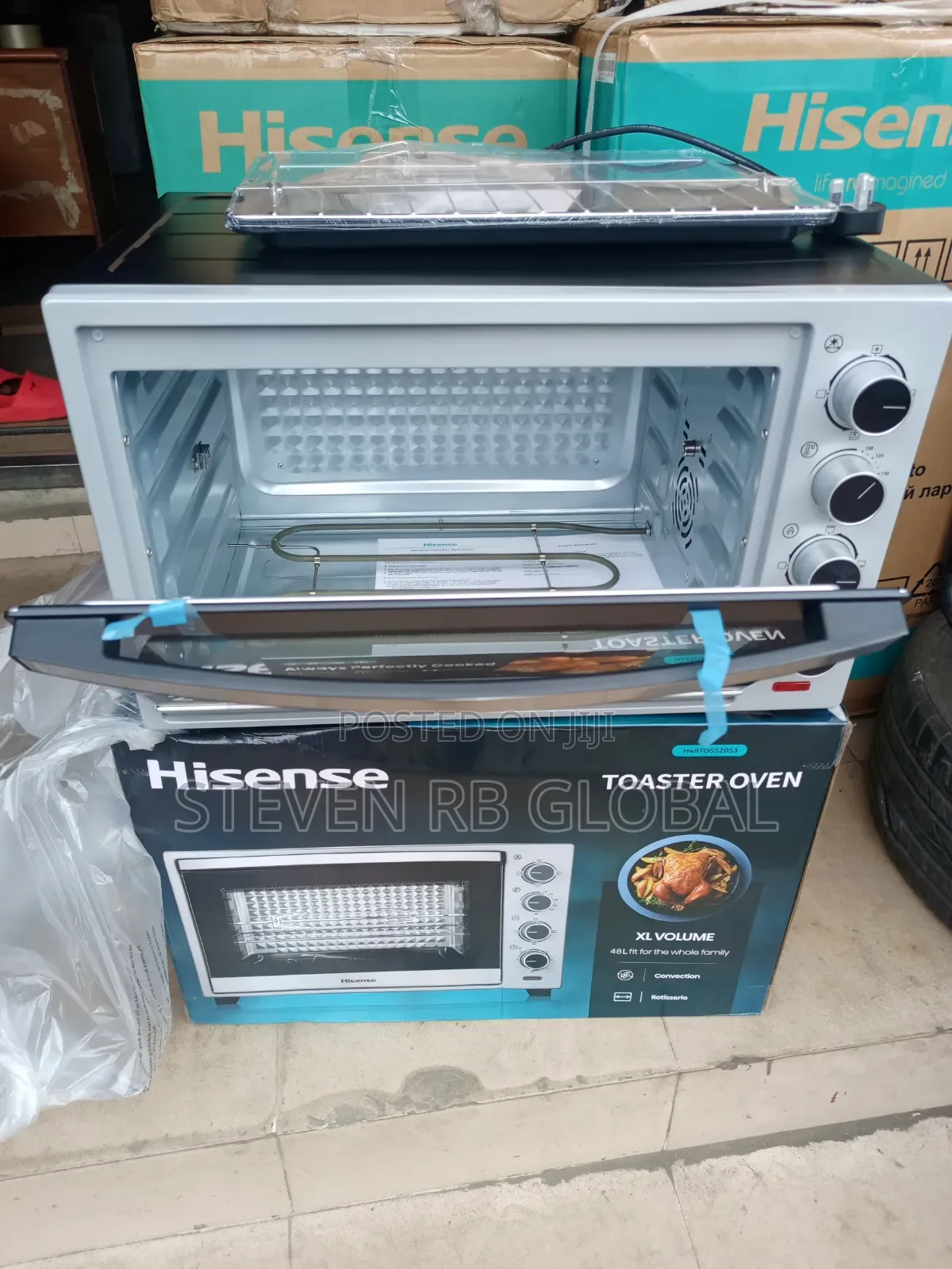 HISENSE 48L Toaster Oven | HISAF48TOSS20S3