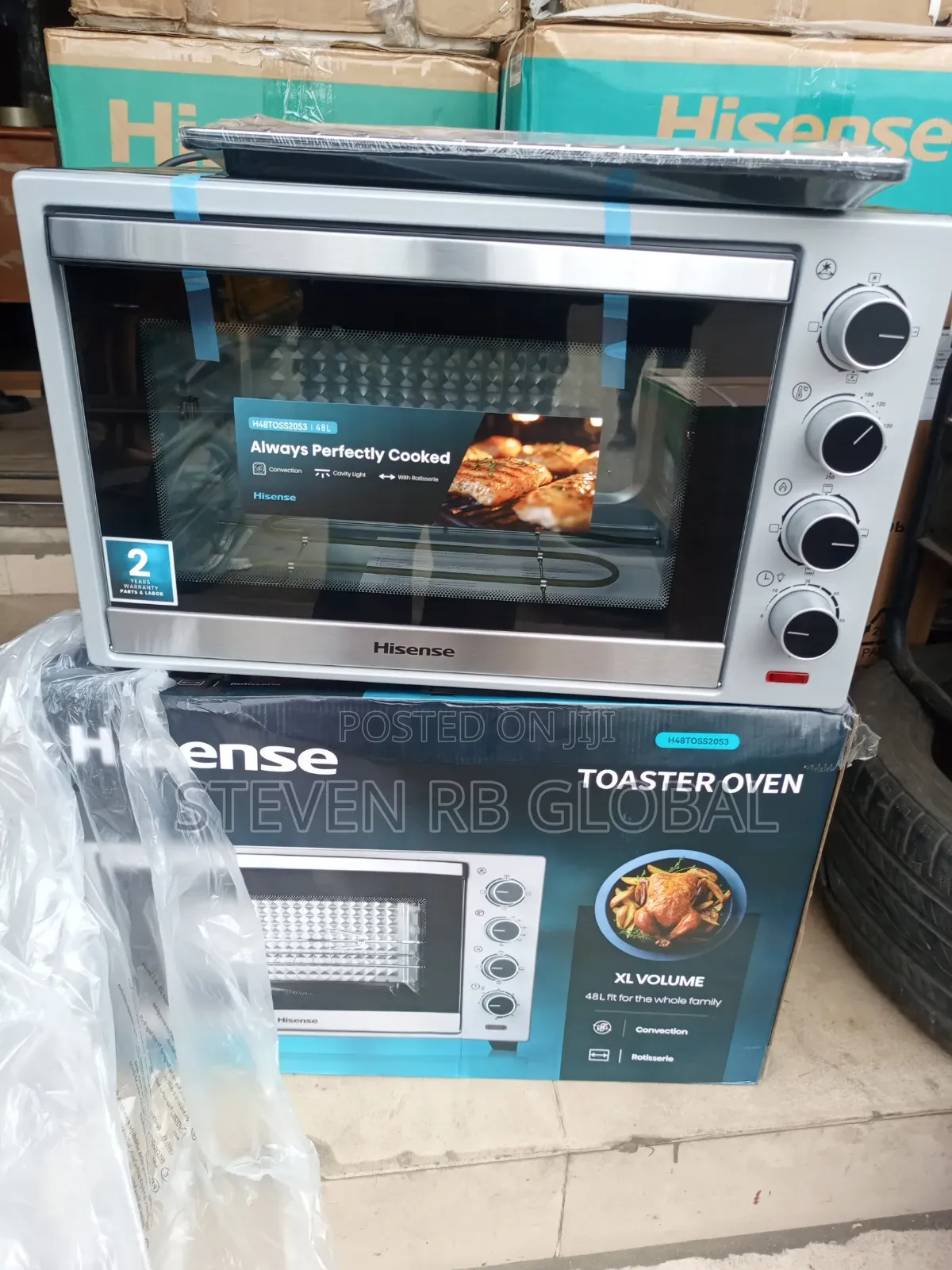 HISENSE 48L Toaster Oven | HISAF48TOSS20S3
