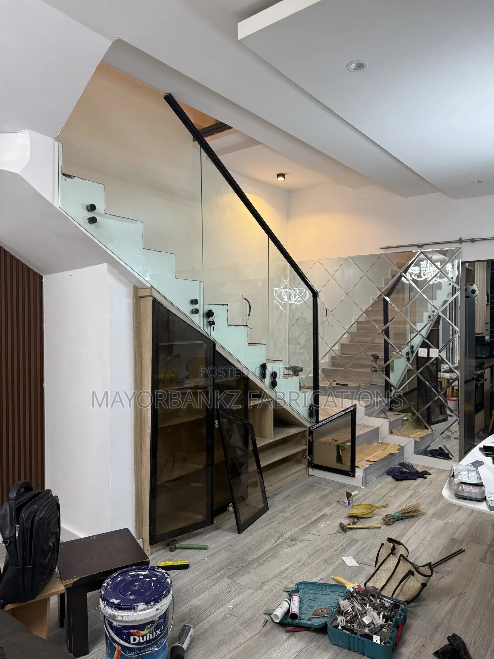 Frameless Stairs Railings