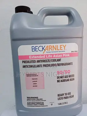 Beck Arnley Extended Life Coolant for Toyota and Lexus