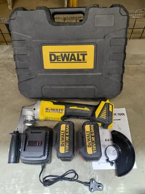 118 Volt Dewalt Rechargable Angle Grinder Machine
