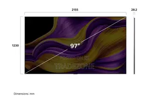 97 Inch LG OLED Evo AI G5 120Hz Smart TV AI Magic Remote