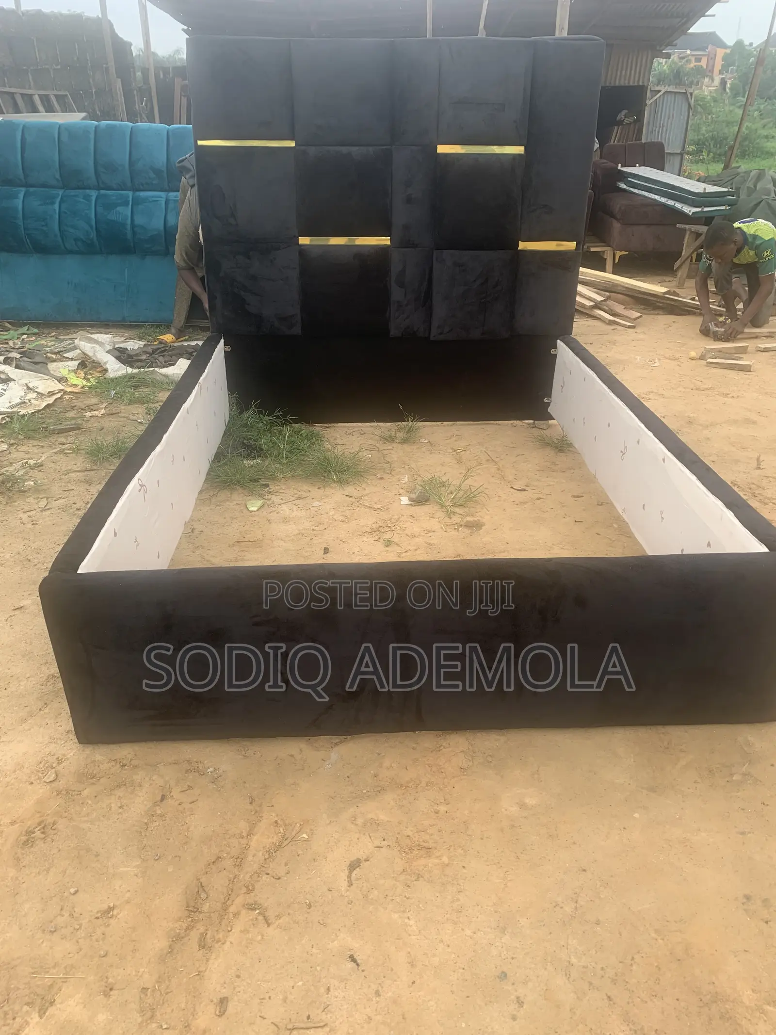 Padded Bed Frame