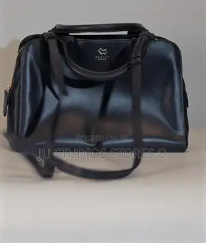 Radley London Navy Blue Leather Top Handle Satchel Bag
