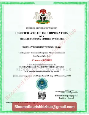 CAC Company Registration
