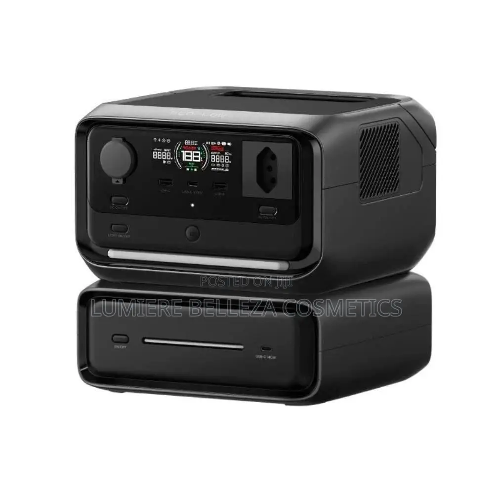 EcoFlow RIVER 3 Max Solar Generator – Portable Power Station