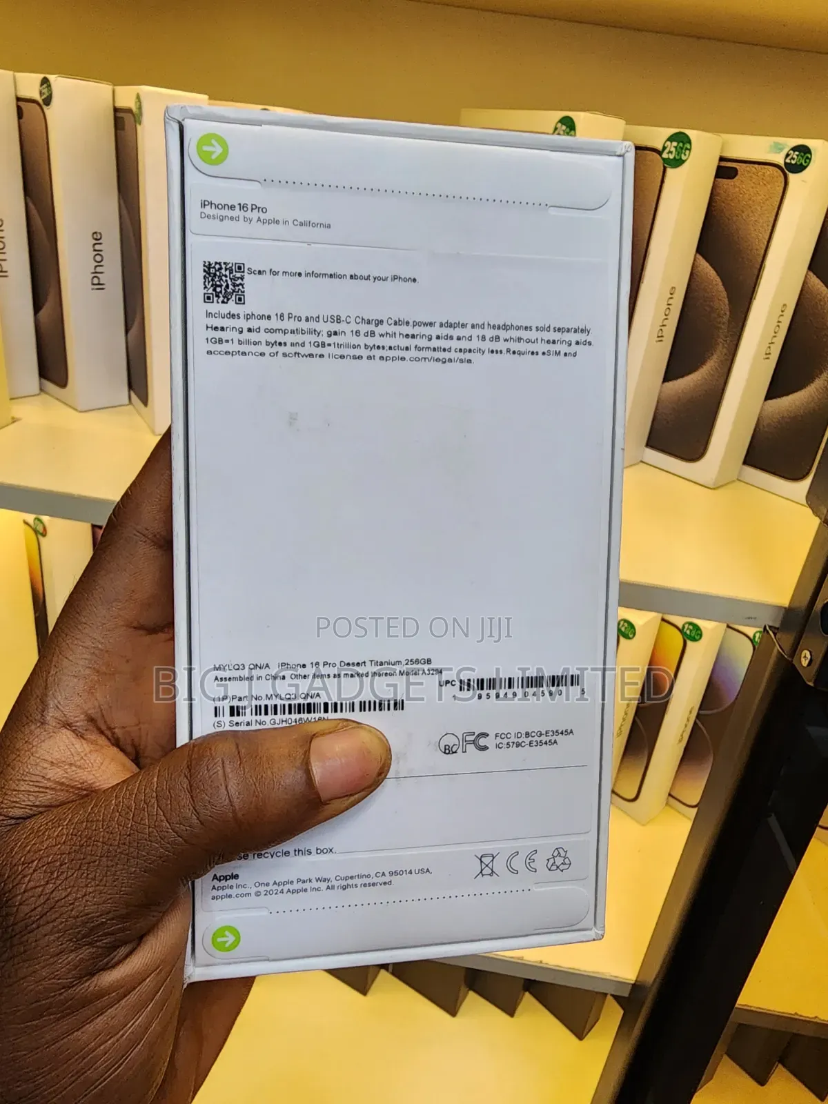 New Apple iPhone 16 Pro 256 GB