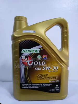 Hardex Gold 5w-30 Fully Synthetic 7litre