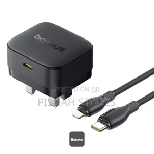 Baseus Palm Fast Charger 20W Type-C to Ip Cable – Black