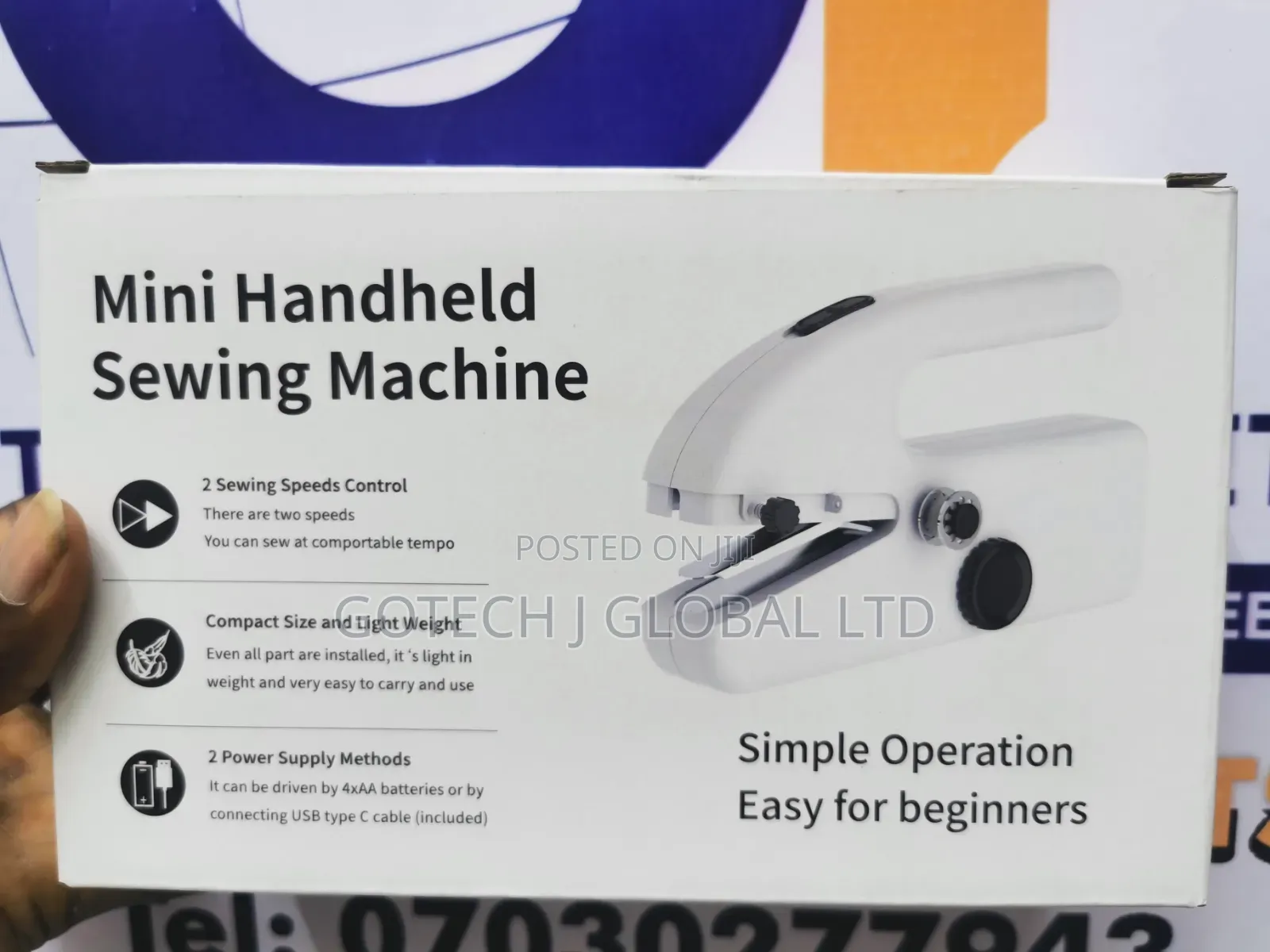 Sewing Machine Handheld Mini