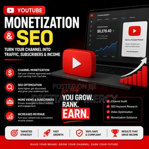Youtube Monetization and SEO