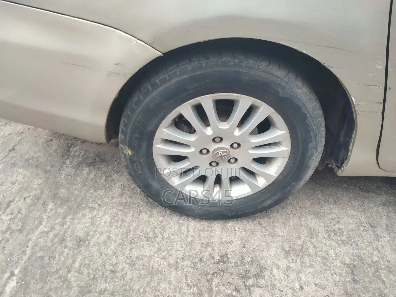 Toyota Sienna 2007 Gold