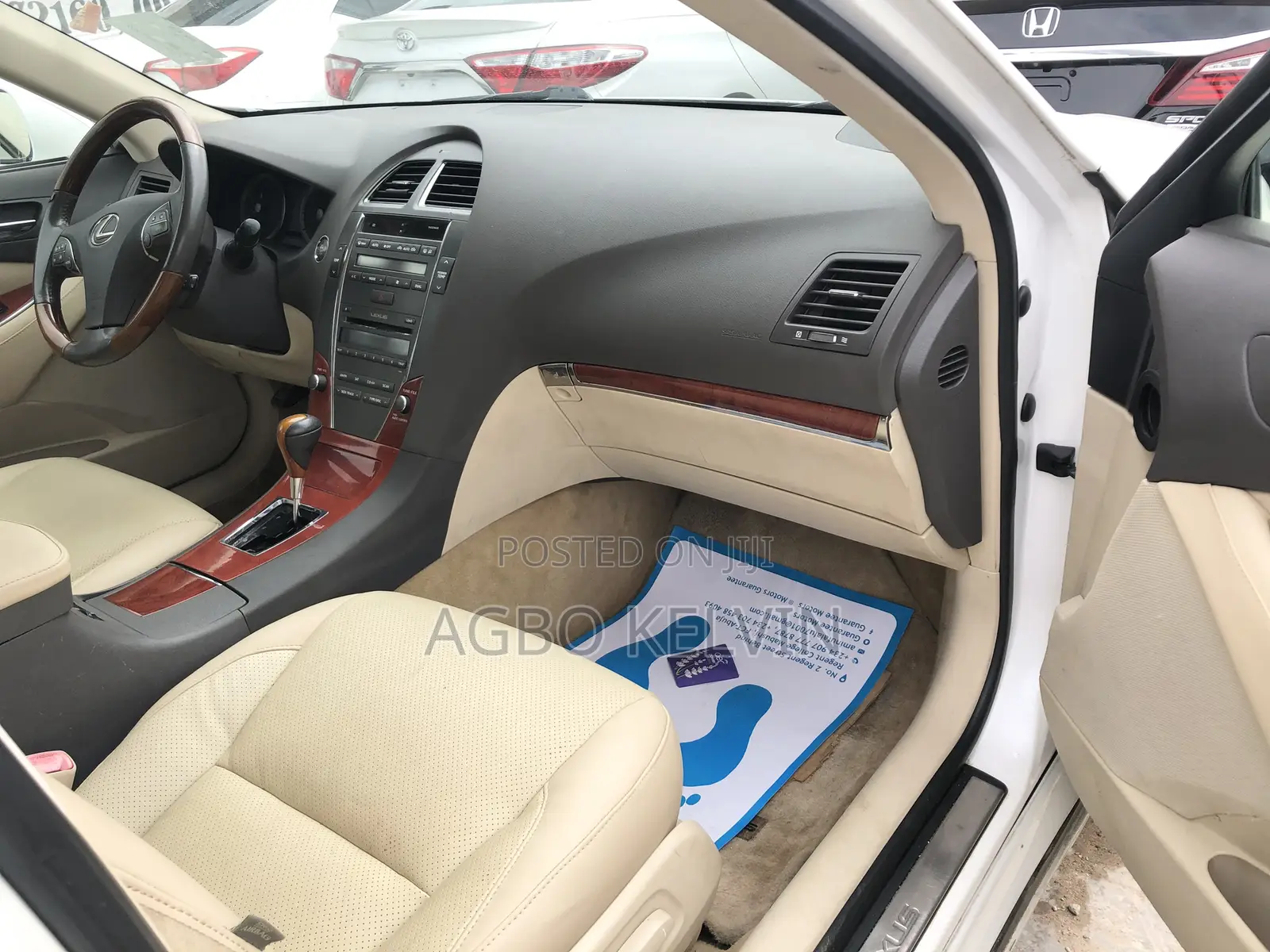 Lexus ES 2012 White