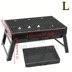 XVIP PREMIUM Mini Portable BBQ Charcoal Grill