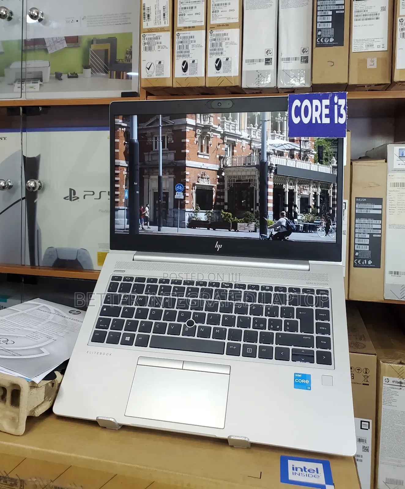 New Laptop HP EliteBook 725 G4 4GB Intel Core i3 SSD 512GB
