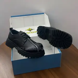 FDCP Premium Leather Zipper Derby Shoe Now Available in Store*