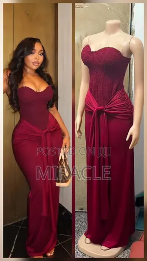 S M L Gown