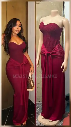 S M L Gown