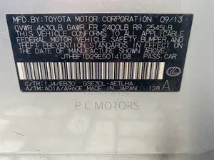 Lexus IS 2014 Silver