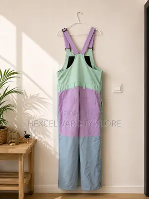 Color Block Overalls - Work Accessory