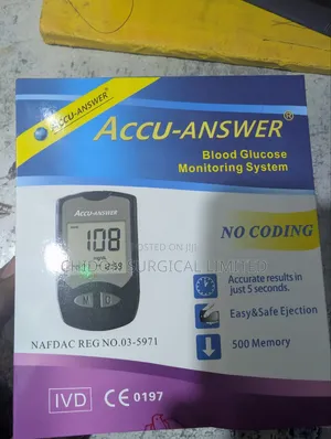 Accu Answer Single Blood Gulcometer