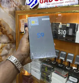 New Samsung Galaxy S9 64 GB Black