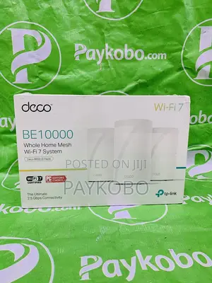 TP-Link Deco 7 Pro BE63 Tri-Band WiFi 7 BE10000 Whole Home Mesh System