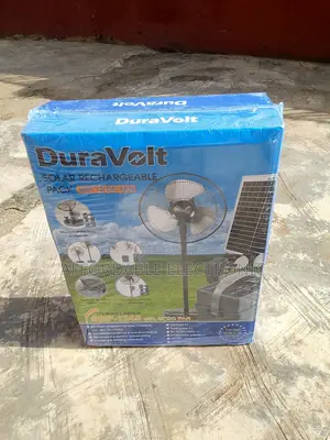 NEW DuraVolt SRP-1245 Solar Rechargeable Power Kit for Home Office