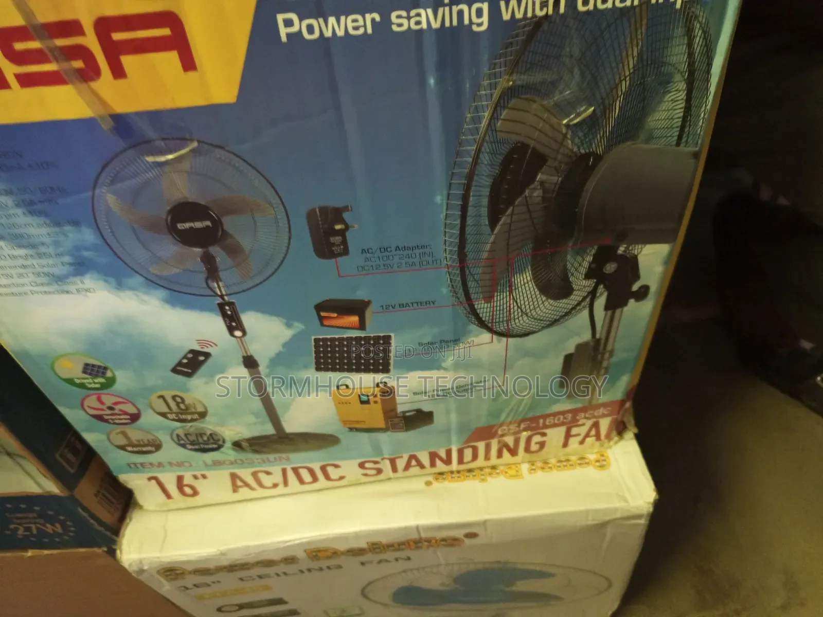 16" Fan ACDC