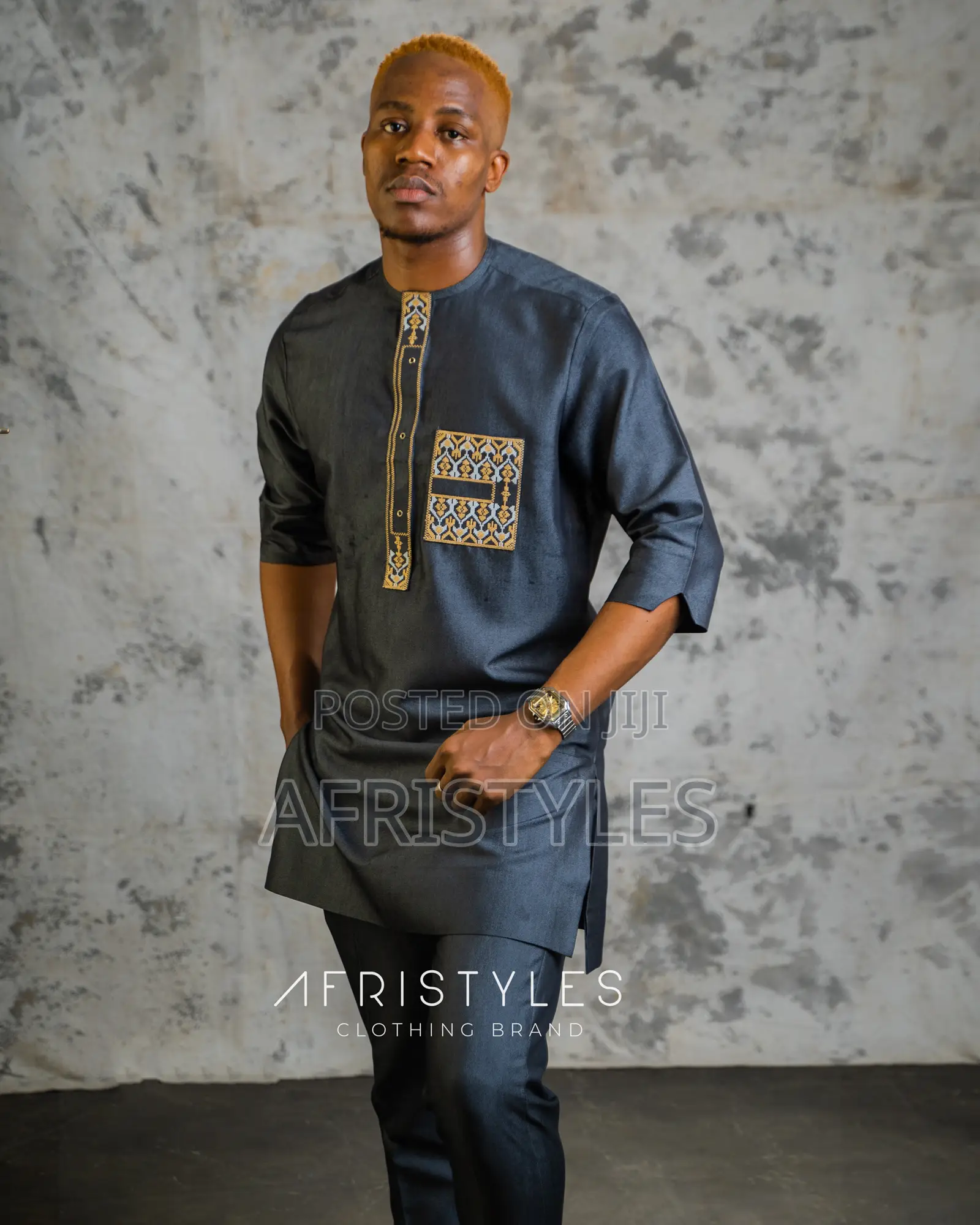 Monogrammed Kaftan