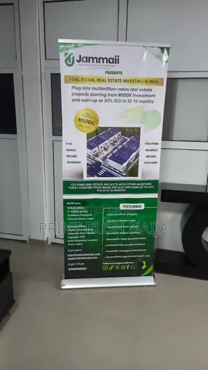 Corporate Printing, Brochure Roll-Up Banner Services in v I