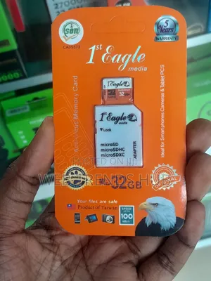 Original 1st Eagle 32GB MicroSD Memory Card With Adapter