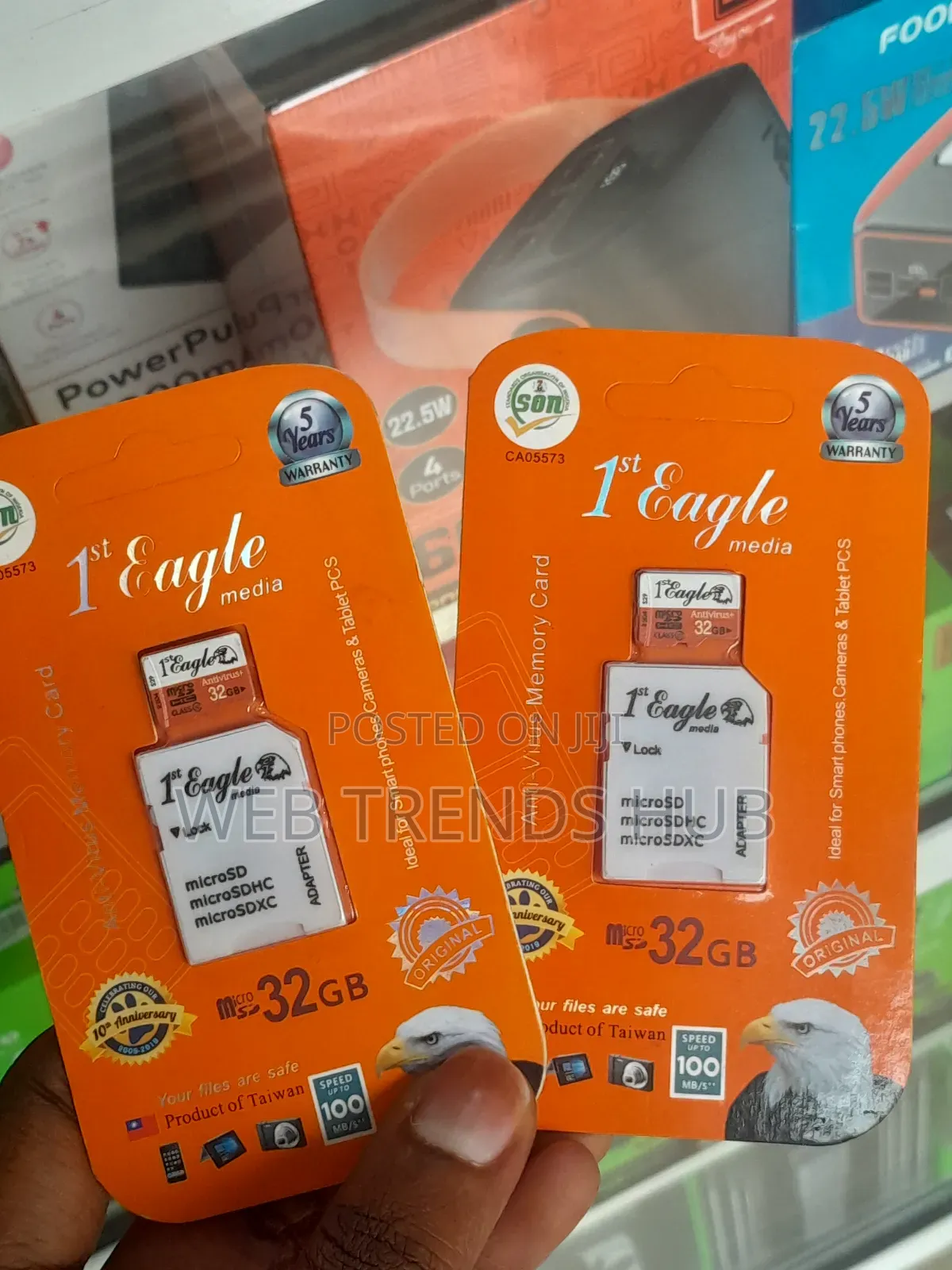 Original 1st Eagle 32GB MicroSD Memory Card With Adapter