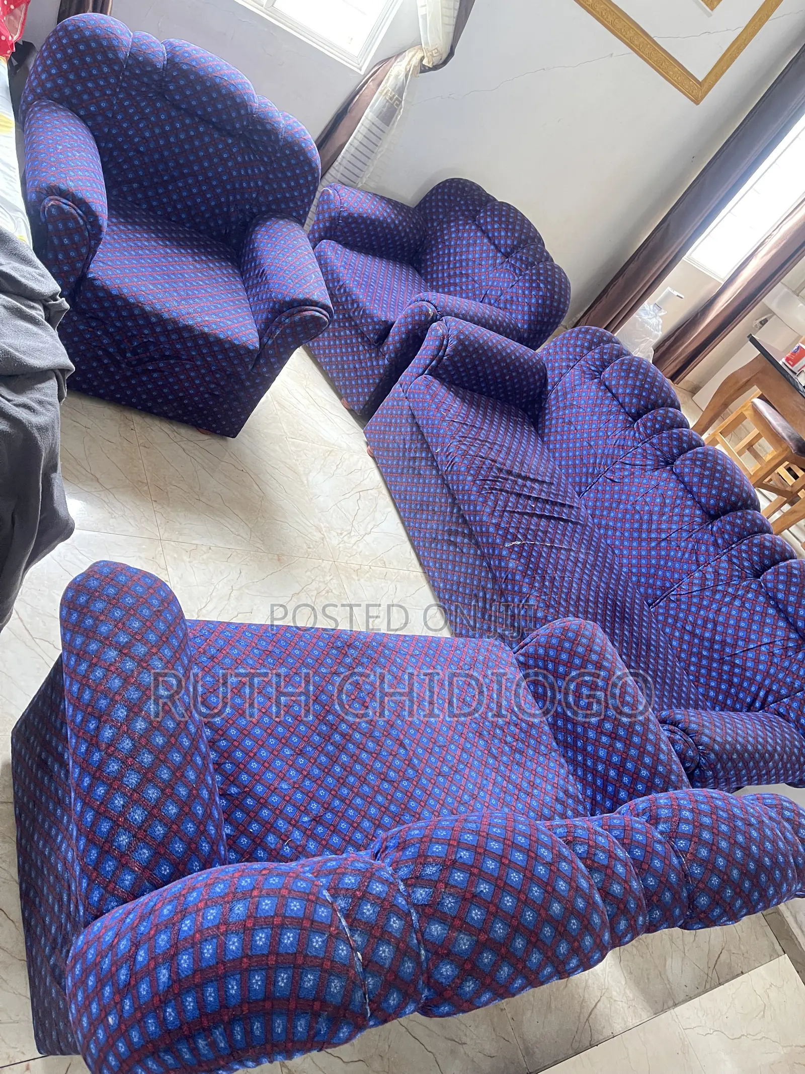 4 PCS Sofa Set